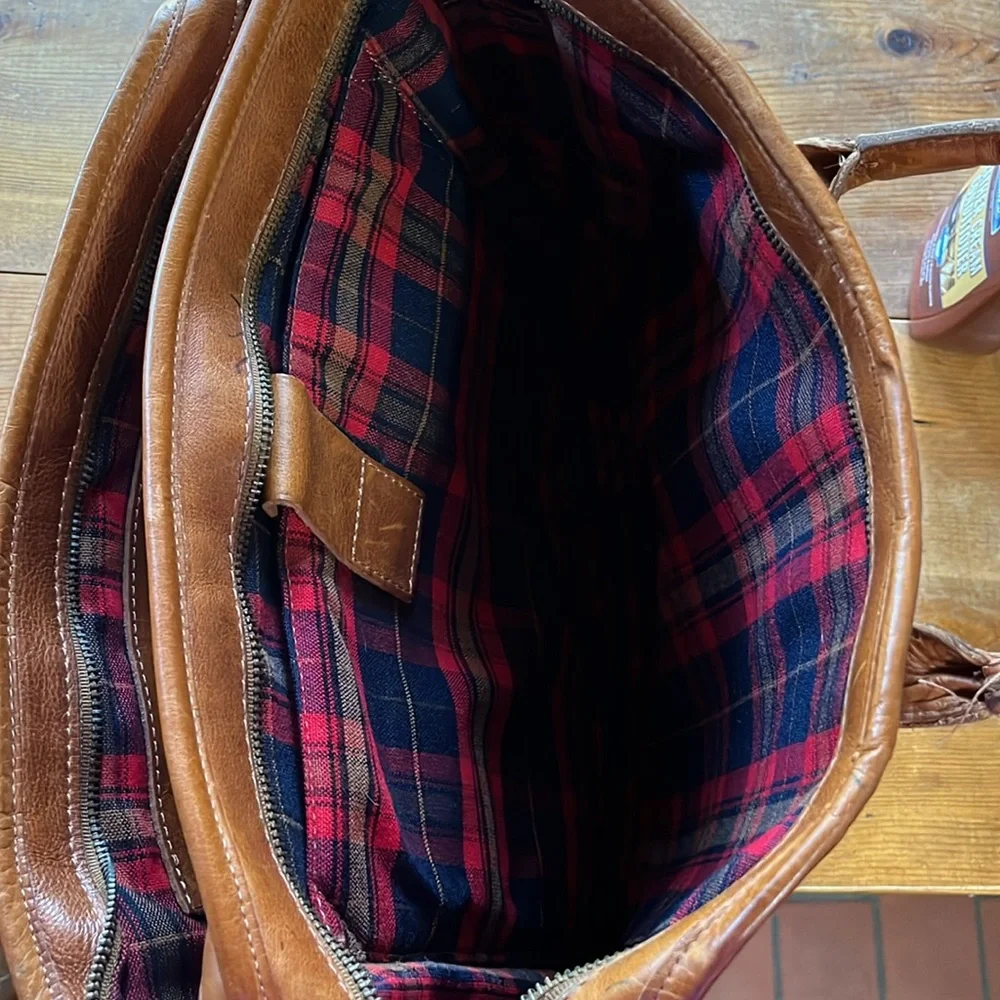 Will Leather Goods Brown Leather Men's Bag